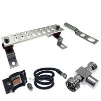 Kit de protection contre la foudre et de mise à la terre coaxiale Arronna avec parafoudre de type N et ensemble de mise à la terre