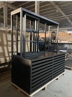 Étagère de présentation à tiroirs coulissants, armoire à échantillons, étagère métallique, unité de présentation sur pied