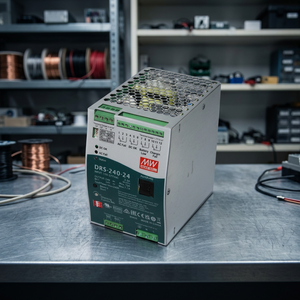Convertisseur de tension AC/DC Meanwell DRS-240-24 240W tout-en-un intelligent pour l'automatisation industrielle, rail DIN, 24VDC, 220V, 110V, CE, CB - Product Image 3