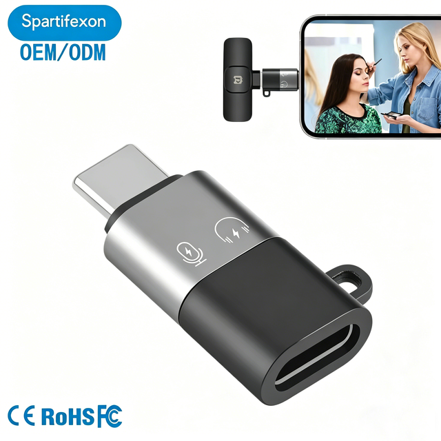 PC Fireproof Material USB-C to USB Adapter for Mobile Phone Charging & Data Transfer DC Output Short Circuit Protection