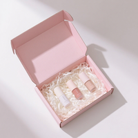 Boîte d'emballage cosmétique pour manucure, boîte de maquillage pour avion, boîte en carton pour e-commerce, carton d'expédition, emballage cadeau