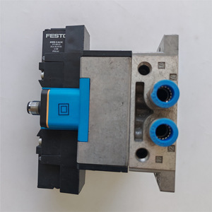 Vanne Festo Jmebh-52-D-1-Zsr-C 184495, base 9484, bobine Mseb-3-24Vdc, pièces pneumatiques - Product Image 1