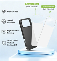 Coque de téléphone Prosub 2D en TPU vierge pour sublimation, antichoc, pour iPhone 17 16 15 14 Pro Max Plus, impression personnalisée
