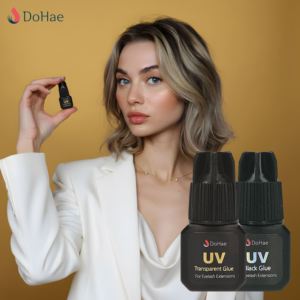 Fast Dry UV LED Eyelash Extension <b>Glue</b> 5ml Cyanoacrylate <b>Strong</b> Viscosity Waterproof Private Label - Product Image 4