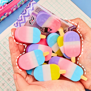 Gomme à effacer en forme de bâtonnet de glace Soododo XD-1412 en <span class=keywords><strong>plastique</strong></span>, vente en gros Zhejiang, pour étudiants, nettoyage facile, peu de résidus, petite taille - Product Image 2