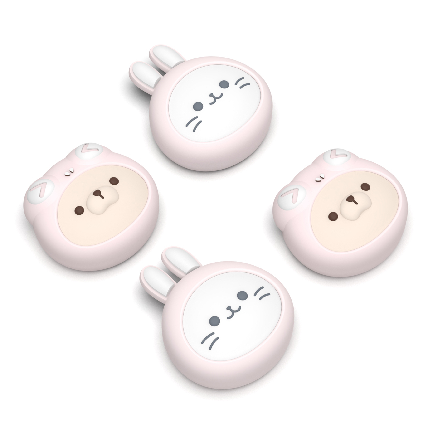 Gatitos y Cachorros Rosados para Cosplay - Tapas para Joystick WWYNTJ008