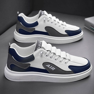 Men's Casual Board <b>Shoes</b> Fashion Sneakers Breathable <b>Lightweight</b> Lace-Up Sports <b>Walking</b> style <b>Shoes</b> Canvas Skateboard Flat <b>Shoes</b> - Product Image 5