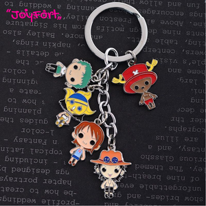 Llavero de Anime Japonés con Colgante de Metal Múltiple, Mini Figura de Aleación, Sets de Llaveros de Personajes - Product Image 3
