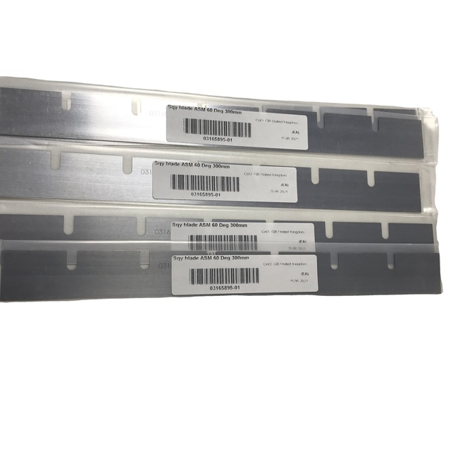 3D Touch Screen Silk PCB Inkjet Screen Printer Machine DEK Spare Part 03165895 SQY Blade Asm 60 Deg 300mm