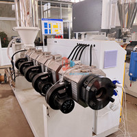 Extrudeuse Monovis Haute Vitesse SJ50 SJ65 pour PE, Haute Capacité 50-200kg/h, pour Moteur Rapport L/D 33:1, Certifiée CE