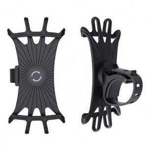 Soporte de Teléfono para Motocicleta X424, Impermeable, de Silicona, con Rotación de 360 Grados, para Manillar de Bicicleta - Product Image 1