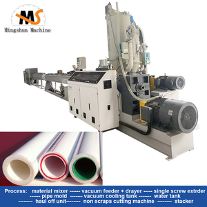 Máquina automática para fabricar tubos de PP, PPR y HDPE de un solo tornillo, precio de fábrica en China - Product Image 1