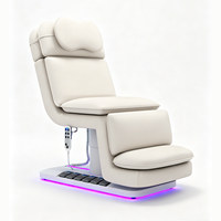 Table de massage électrique pliable multifonctionnelle réglable pour physiothérapie, tatouage et soins esthétiques spécialisés