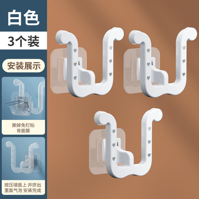 Paquete de 3 unidades en color blanco.