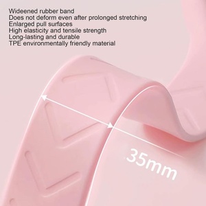 Bandas Elásticas para Ejercicio, Equipo de Entrenamiento de Estiramiento y Fuerza para Mujeres y Hombres, Gimnasio en Casa, Pilates, Yoga - Product Image 3