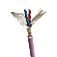 Cable de Red Industrial Blindado Personalizado Cat 5E 6 6A 6E 7 8, Categoría 6A, 26 23 AWG, 4 Pares, Conector RJ45, Cable Ethernet