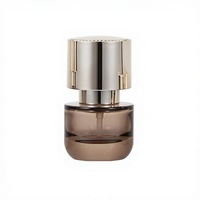 Vente en gros directe, logo personnalisé, pots de stockage cosmétiques en verre transparent gris écologiques de 20 ml à 150 ml pour crème pour les yeux et crème pour le visage