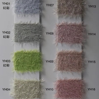 Metallic Glitter Fancy Yarn Special Decorative Yarn Custom Color for Weaving Fashion Fabric