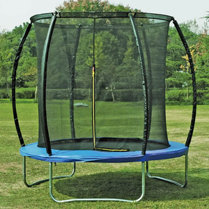 Vente en gros de grands trampolines d'extérieur 7FT pour enfants et adultes avec filet de sécurité et balançoire - Product Image 6