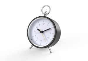 Quartz Alarm <b>Clock</b> Table Bedside Auto Backlight Classic Round Desktop Snooze Electronic Alarm <b>Clock</b> Mini Alarm <b>Clock</b> Keychain - Product Image 2