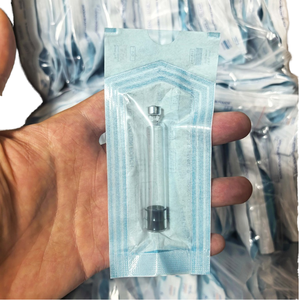 Wholesale 3ml Glass Cartridge <b>Bottle</b> Sterile Cassette Vial Screen Printed Surface Rubber <b>Stopper</b> Sealed Cosmetic Packaging - Product Image 1