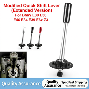 ชุดคันเกียร์แบบปรับได้ Drift Short Throw Shifter ทำจากอะลูมิเนียม พร้อมหัวเกียร์ สำหรับ BMW E30 E36 E46 E39 Z3 Opel Omega Lexus - Product Image 2
