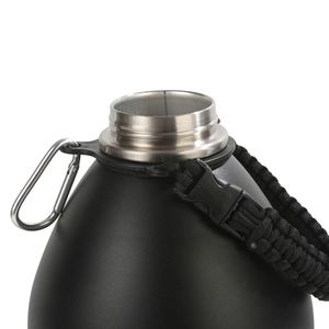 64oz/87oz/128oz Large-Capacity Double Wall Stainless Steel Vacuum <b>Flask</b> Water <b>Bottles</b> with Lid for Outdoor Travel Camping - Product Image 4