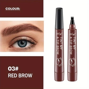 <span class=keywords><strong>Crayon</strong></span> à <span class=keywords><strong>sourcils</strong></span> liquide <span class=keywords><strong>4</strong></span> <span class=keywords><strong>pointes</strong></span> anti-transpiration 3D waterproof 17g pour un look <span class=keywords><strong>sourcils</strong></span> sauvages - Product Image 4