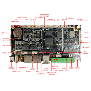 Android 14/Debian 12 32GB/64GB eMMC phát triển bo mạch chủ cho Android thông minh TV <span class=keywords><strong>Box</strong></span> bảng mạch - Product Image 5