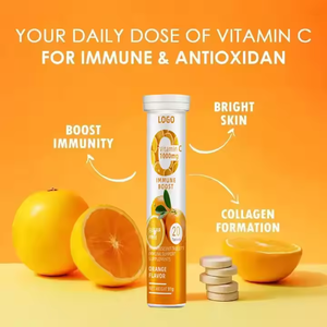 לוגו מותאם אישית persvescent tablet ויטמין C + טבליות - Product Image 5