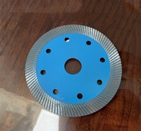 Groothandel 4/4.5/5 Inch Turbo Wave Diamant Snijschijf Keramische Snijder Porseleinen Mes Voor Graniet Marmeren Tegel Diy Grade Oem/Odm