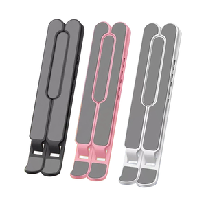 แท่นวางแล็ปท็อปคอมพิวเตอร์แท็บเล็ต,ที่วางคอมพิวเตอร์ตั้งโต๊ะแบบพกพาพับได้ออกแบบตามหลักการยศาสตร์สามารถใช้ได้กับ<span class=keywords><strong>McBook</strong></span> Air <span class=keywords><strong>Pro</strong></span>/dell XP - Product Image 4