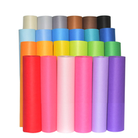 Échantillons gratuits de vente chaude 100% rouleaux de tissu feutre non tissé en polyester