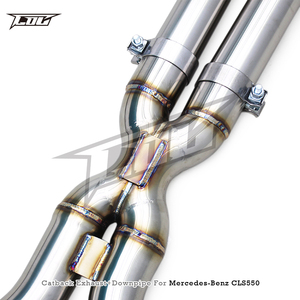 Escape Trasero Valvetronic Personalizado de Acero Inoxidable SS304 para Mercedes-Benz CLS550 W218 M278 4.7L V8 2010-2016 con Tubo en X, Válvula OEM y Sonido Deportivo - Product Image 6