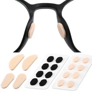 Non slip Sponge nose pad for eyelgasses EVA Self adhesive oval drop shape Comfortable Anti-indentation non-slip Sticker
