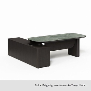Modern Boss Executive Manager Table de <span class=keywords><strong>bureau</strong></span> du PDG Mobilier de <span class=keywords><strong>bureau</strong></span> design en verre en forme de L pour le <span class=keywords><strong>bureau</strong></span> du <span class=keywords><strong>directeur</strong></span> - Product Image 5