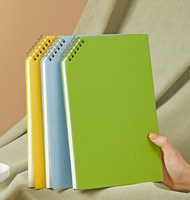 Innovatives B5 Spiralblock-Notizbuch mit nach oben geneigtem Einband, verdicktem Design, schlicht und elegant. Wasserdicht. Notizbuch.