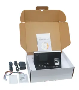 Toeschouwers Time Card Recorder Vingerafdruk Time Clock Recorder Met Usb, Tcp/Ip Communicatie