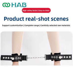 HUIAIBAO Boucle magnétique de protection pour patients agités Verrouillage magnétique pour les jambes et les attaches de maintien debout Modèle A-104 - Product Image 4