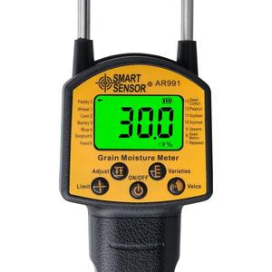 Humidimètre à céréales multifonctionnel haute précision AR991, testeur d'humidité portable à écran LCD pour céréales et fourrage - Product Image 3