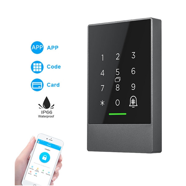 Ip67 Waterproof RFID TTLock BLE WiFi NFC Wireless K3W Access Control System Door Opener Door Access with TTlock Smart Phone App