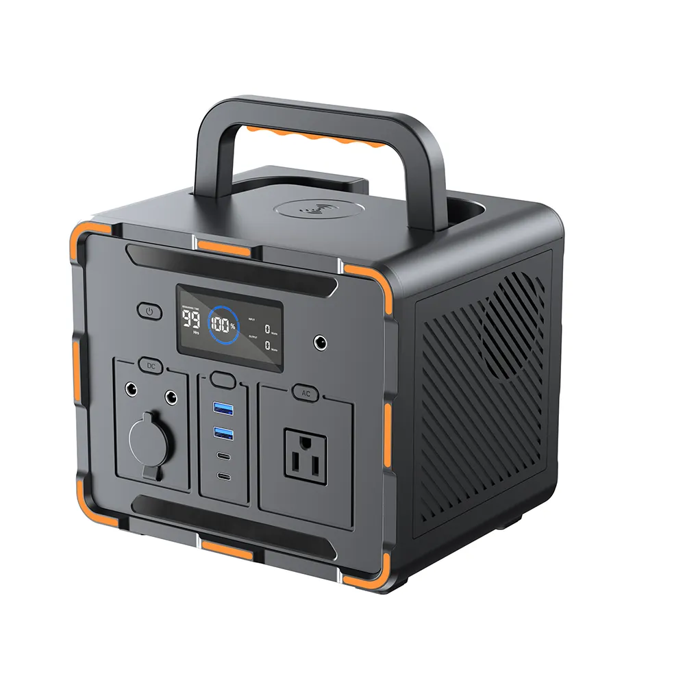 Portable Power Station 300W 259Wh Solar Generator USB-C PD Output 110V Pure Sine Wave AC Outlet Backup for Outdoors Camping