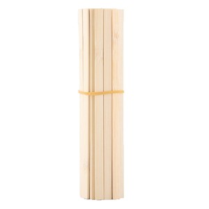 Bâtonnets de bambou extra longs pour projets DIY, bordures de jardin, supports de plantes, cannes à pêche, brochettes plates pour barbe à papa - Product Image 5