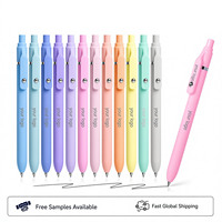 Stylo personnalisé pour étudiants Morandi 2026, personnalisation du logo, fournitures de papeterie en gros, stylo à bille avec encre noire