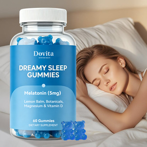 Gomitas de Magnesio para Dormir, Fabricante de Suplementos de Marca Privada OEM, Sin Melatonina, Apoyo para la Relajación Nocturna, Venta al Por Mayor - Product Image 1