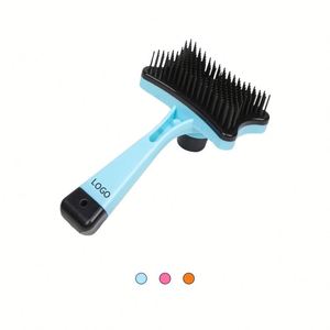 2026 Promotion <b>Pet</b> Hair Remover <b>Brush</b> Cat Dog Self Cleaning Grooming Slicker Comb <b>Brush</b> for <b>Pet</b> - Product Image 1