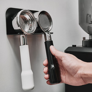 Aluminum Eco-Friendly Stocked Modern Wall Mount Holder Portafilter Rack - Product Image 1