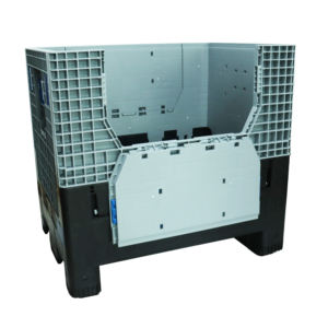 Caja de Palet Plegable de Plástico de 1200x1000x810 mm, Contenedor de Palet Plegable de Plástico - Product Image 2