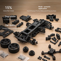 YOSOO PETG-CF Koolstofvezel 3D-printfilament 1,75 mm 1 kg spoel Koolstofvezelversterkte 3D-printer verbruiksartikelen met hoge hardheid
