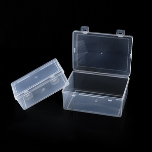 Caja de Almacenamiento Transparente de PP Rectangular de 12.3X8.3X4Cm con Tapa para Organizar Piezas Pequeñas y Materiales, Hecho en Zhejiang - Product Image 2